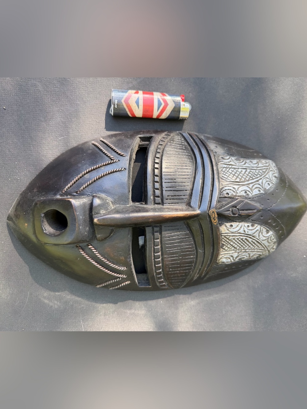 Vintage Wood Carving Mask